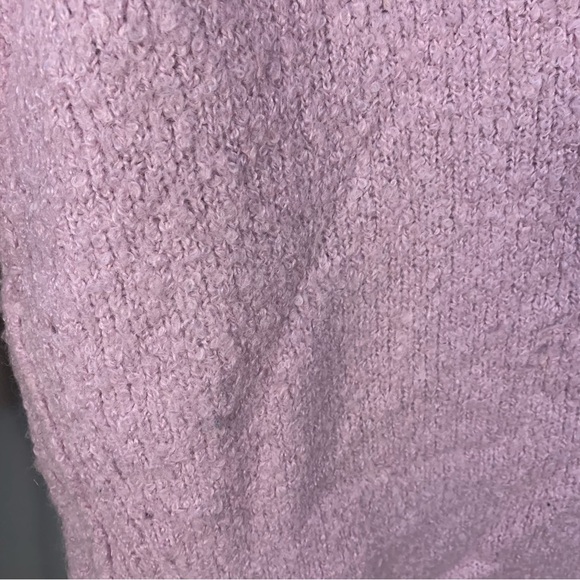 Free People Lofty Oversized Slouchy Alpaca Blend Boucle Pullover Sweater - Picture 9 of 15